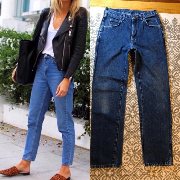 wrangler dark wash jeans